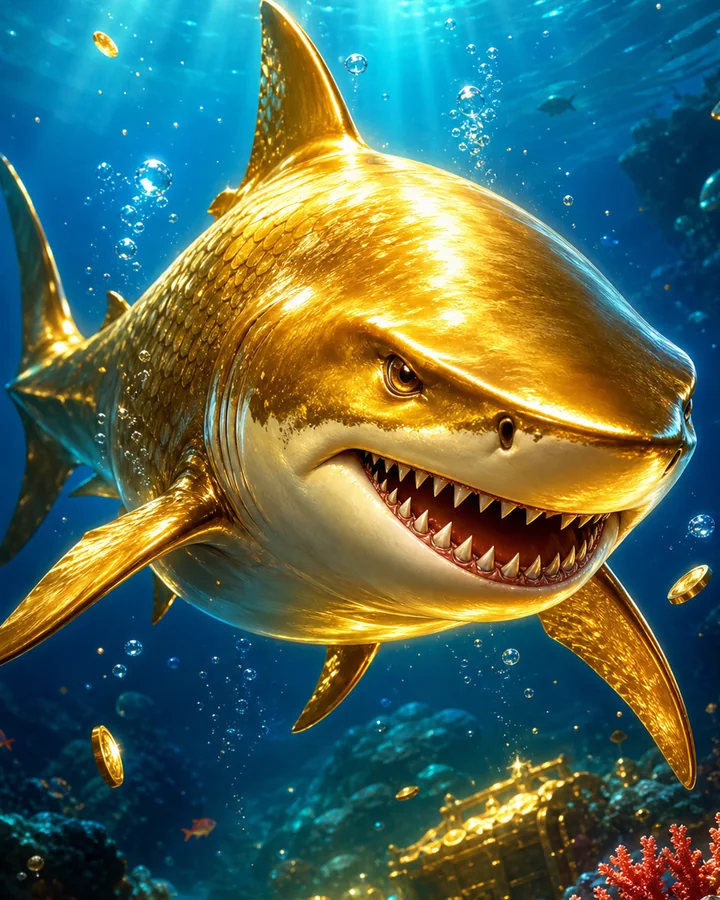 Golden Shark game artwork
